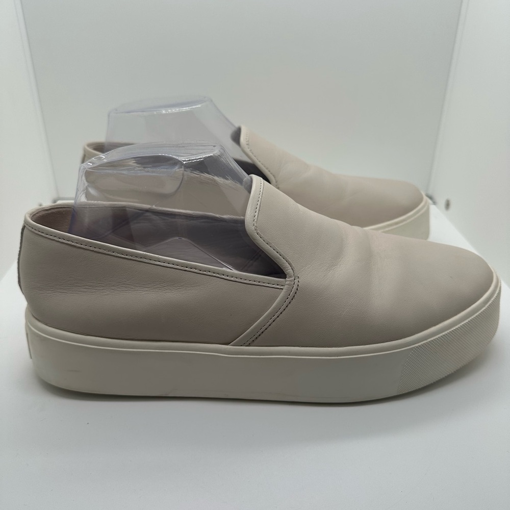 Vince Brenden B Women’s Leather Slip On Platform Sneaker Shoes US 9 - Picture 3 of 12